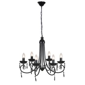 Chandelier Black 22"x18"