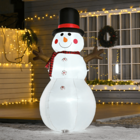 6ft Christmas Inflatables Outdoor Decorations Snowman (Option: Christmas)