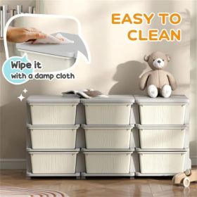 Clothes Storage/Toy Cubby Storage (Option: As picture)